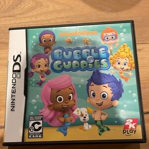 Nintendo DS bubble guppies game